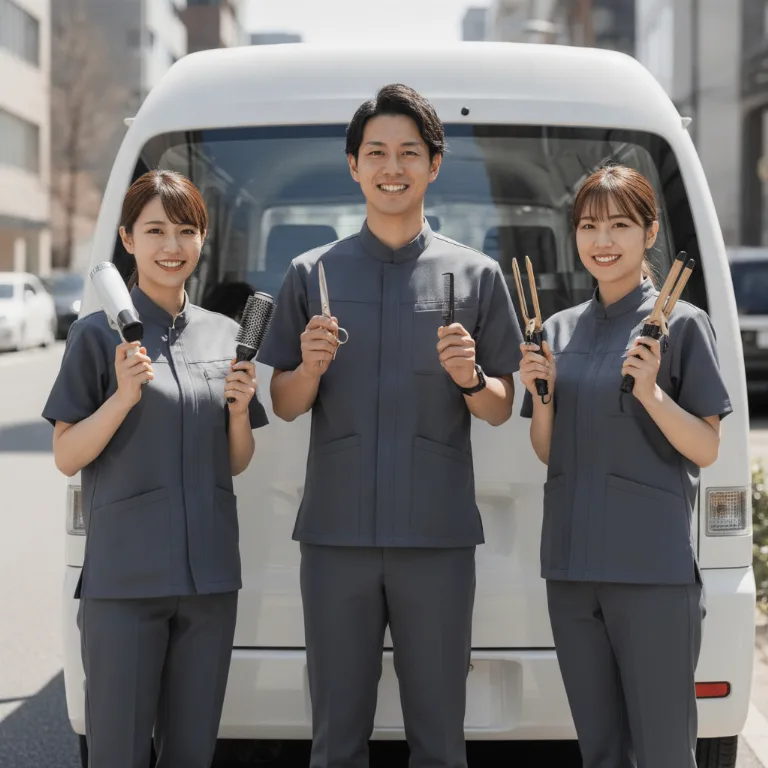 高級美容室 のチーム: Hitachi